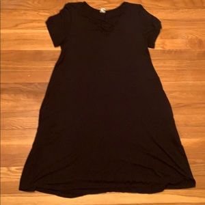 7th Roy Black Tshirt Dress